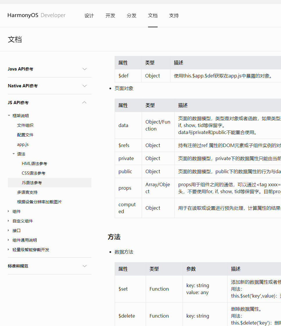 鸿蒙OS - JS框架
