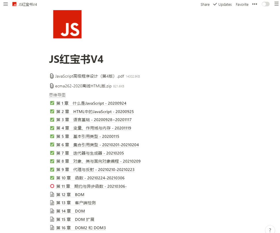 红宝书进度